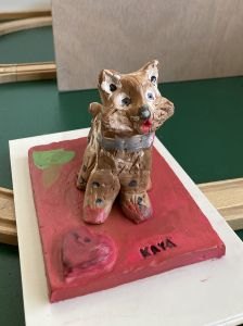 Atelier créatif dans la salle de dialyse