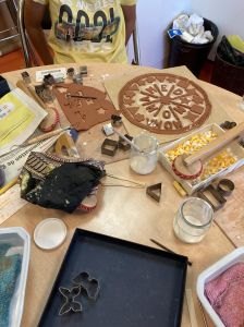 Ateliers créatifs financés par l'association Petits Princes