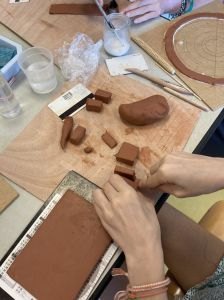 Créations en argile auto-durcissante