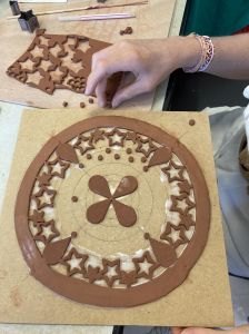 De la dentelle d'argile