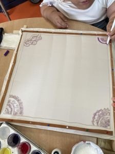 Dessins préparatoires au feutre pour marquage fugace