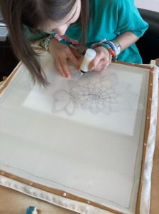 Alice reprend un motif photocopié