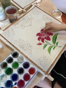 Mise en couleur du motif