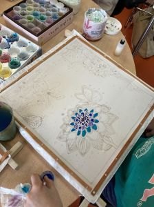 Créations artistiques avec les enfants