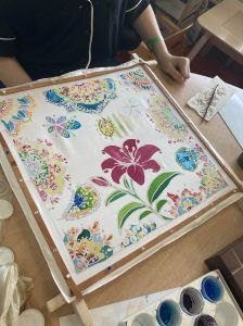 Atelier créatif à l'hôpital