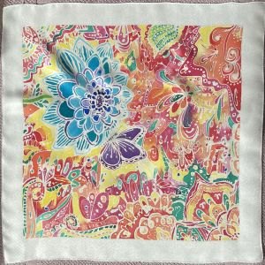 Peindre soi-même son foulard en soie