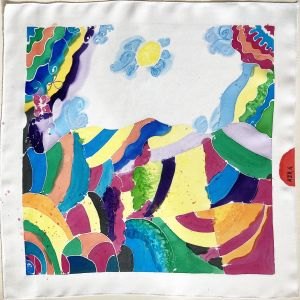 Création d'un paysage très coloré