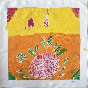 Décor à la rose rouge