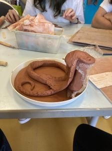 Cobra en argile crue