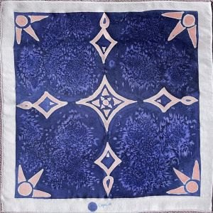Le foulard décoré par Capucine