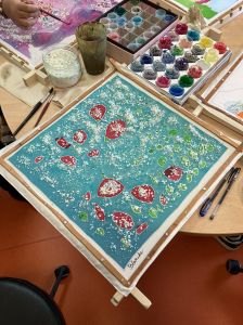 Ajout de sel pour créer des effets