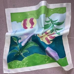 Effet de lumière sur la soie