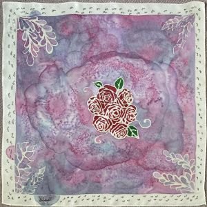 Le foulard en soie d'Alya