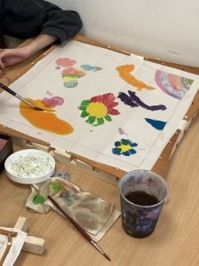 Atelier créatif avec les enfants hospitalisés