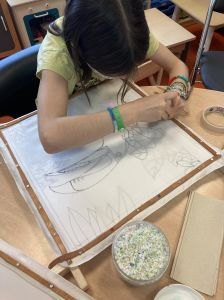 Ambitieux décor aux toucans