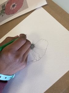 Atelier créatif avec les enfants hospitalisés