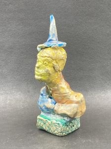 L'homme au chapeau bleu