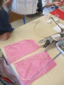 Fabriquer des ailes en papier de soie
